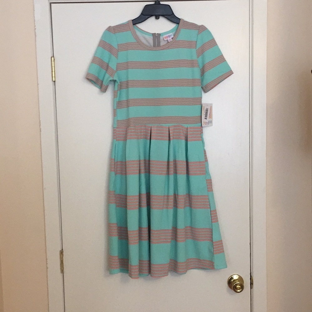 M LuLaRoe‎ Amelia Dress G04 1955